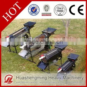 HSM Best Price Lifetime Warranty Gravity Mini Gold Trommel for Sale thumbnail-6