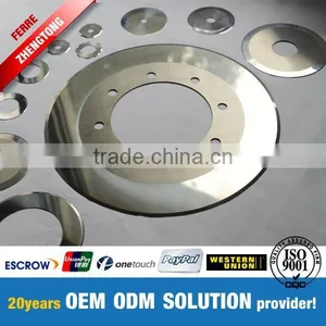 Packaging Machinery Parts Corrugated Standard Circular Carbide Slitter Scorer Blades thumbnail-1