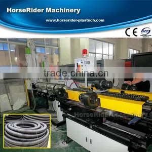 New Design Single Layer Corrugated Pipe Making Machine Extrusion Line Production Line thumbnail-1