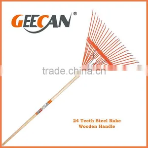 Best Selling Wooden Handle Garden Rake thumbnail-1