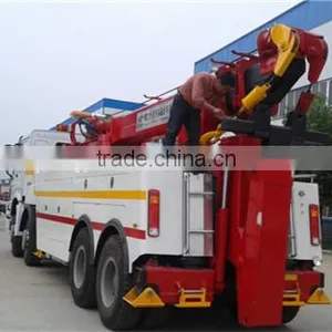 China Howo Heavy Duty Rotator Tow Truck for Sale thumbnail-1