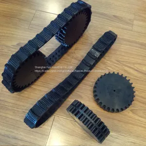 Small Rubber Track With Wheel for Robot GMD-B thumbnail-2