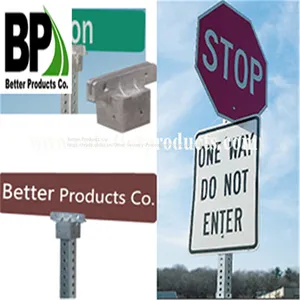 Galvanized Perdrilled Traffic Steel Square Tubing thumbnail-1