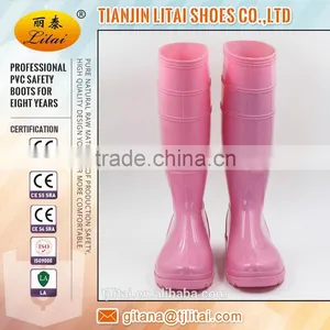 China Factory Fashion Wellingtons PVC Rain Boot,safety Shoes thumbnail-2