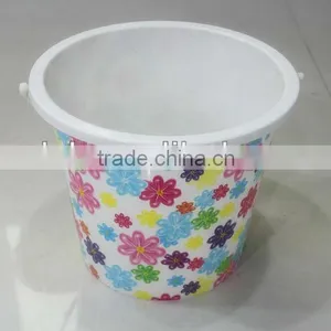 13L Household Plastic Cheap Buckets With Handle thumbnail-6