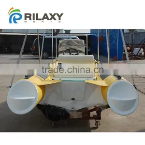 Rilaxy 4.3m 14ft Rigid Inflatable Boat With Center Console thumbnail-3