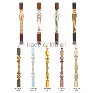 Luxury Design Decorative Color Coated Aluminum Indoor Railing Stair Baluster thumbnail-3