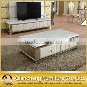 MARBLE TOP Coffee Table With Drawer for Wholesale thumbnail-5
