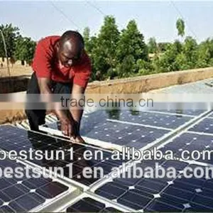 5000w Complete With Battery and Brackets Solar Energy Power System thumbnail-1