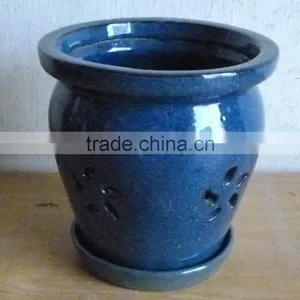 Cactus Pots, Small Ceramic Pots, Indoor Cactus Planters thumbnail-1