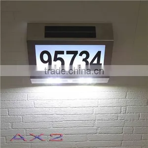 Brightness Solar House Number Lights Plate With Sensor thumbnail-1