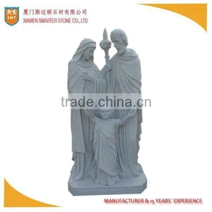 White Angel Granite Stone Carving Statue for Garden thumbnail-4