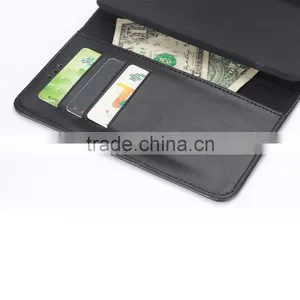 High Quality Crazy-horse PU Card Bumper/pocket Cell Phone Case for LG thumbnail-6
