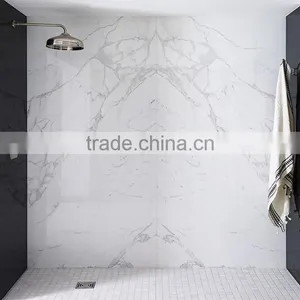 Best Quality Tumbled Natural Stone White Marble Tile Stone thumbnail-1