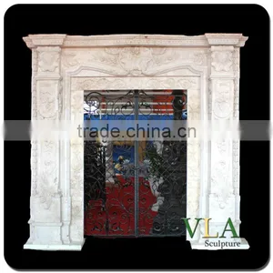 2013 New Style White Marble Doorway Carving VD-002C thumbnail-1