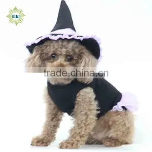 Halloween Pet Cosplay Witch Costume Dog Clothes thumbnail-2