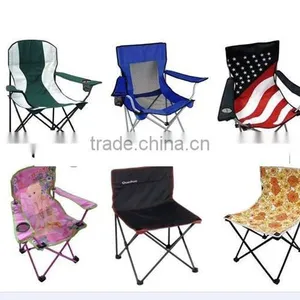 Portable Folding Camping Chair With Cup Holder & Carry Bag thumbnail-1