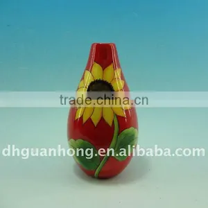 Ceramic Sunflower Vase thumbnail-1