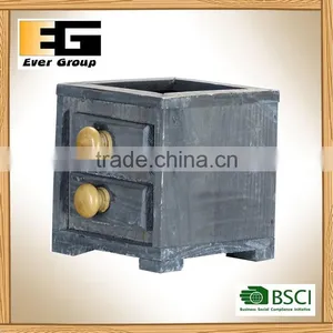 Imitation Wood Planter Box With Grey -wash thumbnail-2