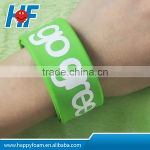 Silicone Slap Bracelet thumbnail-1