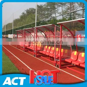 Moveable Football Dugout With Branding for Home and Away Team thumbnail-6