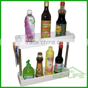 2017 Best Hot Sale Combine Storage Durble Stainless Steel &plastic Kitchen Rack thumbnail-1