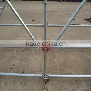 Hot Sales For Ringlock Scaffolding Standard Q345 Ringlock Scaffolding High Quality Layther Scaffolding thumbnail-1
