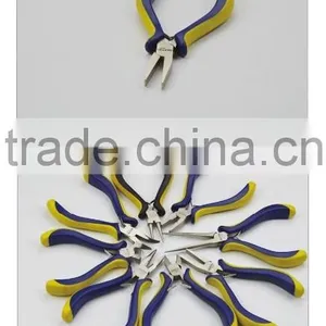 2015 Cheap Nickel Steel 4.5" Mini Flat Nose Pliers thumbnail-5