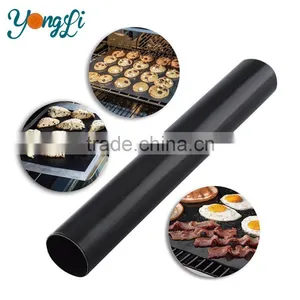 Amazon Wholesale Barbecue Utensil for Gas, Charcoal, Electric Grill Accessories - Set of 2 Non-stick BBQ Grill Mats thumbnail-1