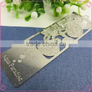 Custom Wholesale Cherry Flower Shape Kids Metal Bookmarks for Books thumbnail-4