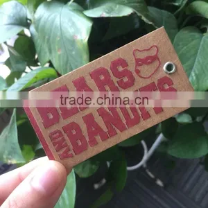 2017 Factory Wholesale Customized Kraft Paper Hang Tags thumbnail-4