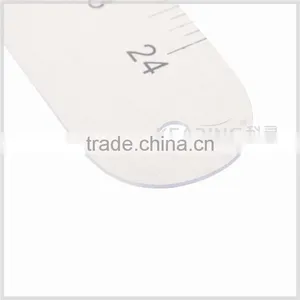 Kearing Silver Grey Broadsword Shape French Curve Ruler 6224A for Lapel / Elbow #6224A thumbnail-3