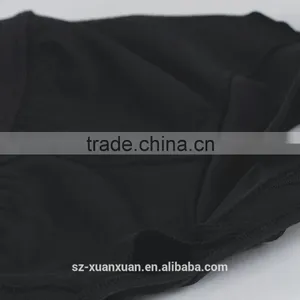 100% Cotton Plain Black Running Vest for Women thumbnail-5