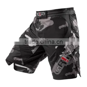 Customized Wholesale Blank Mma Shorts With Pockets thumbnail-1