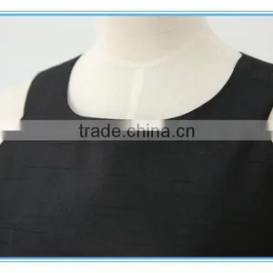 High Quality Lace Stitching Contrast Color Neck Collar Design Of Ladies Suits thumbnail-6