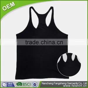 High Quality Very Light Mens Gym Custom Stringer Tank Top thumbnail-2