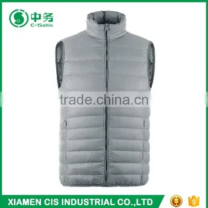 2017 Trendy European Style Winter Plus Size Ultralight Mens Padded Down Vest thumbnail-2