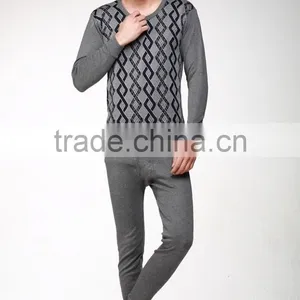 Jacquard Thermal Underwear Set thumbnail-2