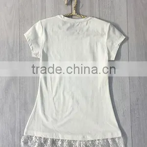 2016 New Design T-shirt for Girls OEM thumbnail-3