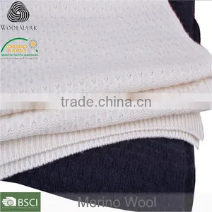 Wholesale Wool Blankets China Factory Chunkey Merino Wool Blanket thumbnail-1