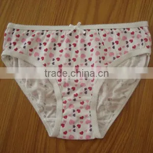 100%COTTON Allover Print Girls Shorts Briefs thumbnail-1