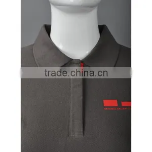 BSCI Customized Women Pique Polo Fabric Shirt thumbnail-6