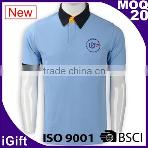 BSCI Factory Audit DHL Embroidered Bamboo Polo Shirt thumbnail-1