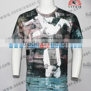 Wholesale Sports Polyester Good Quality T-shirts thumbnail-3