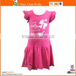 New Arrival Oem China Factory Kids Firl Fashion Dress in Breathable Material thumbnail-1