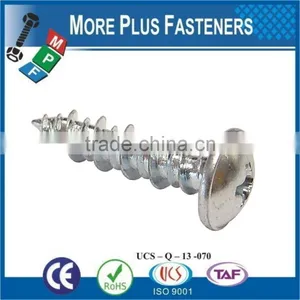 Made in Taiwan Tapping Screw With Hi Lo Thread thumbnail-1