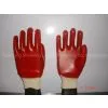 Supply Red PVC Coated Gloves thumbnail-1