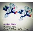 Toys Consumer UFO Fireworks Double Plane , Multi Colored Holiday Firework thumbnail-1