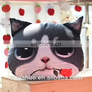 Fashion Cute Cat Face Sofa Cushion Wholesale thumbnail-5