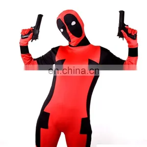 Simple Jumpsuit Cosplay Deadpool Costume thumbnail-1